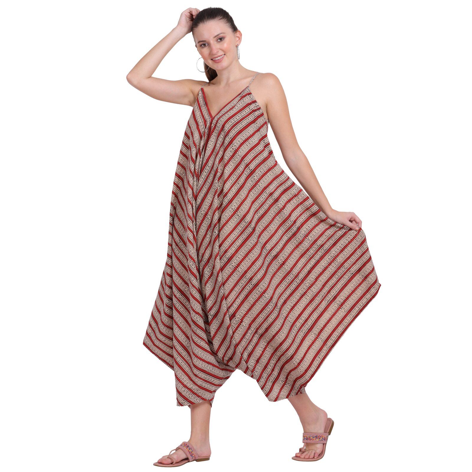 Mrima Yoga Dhoti dress organic cotton | Nargis - Image 1