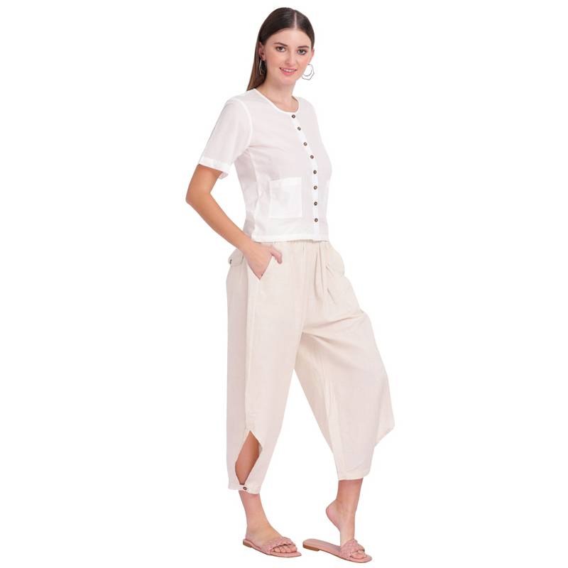 IMG_0680 Mrima Yoga Set organic cotton with pockets | Sadabahaar - Image 1