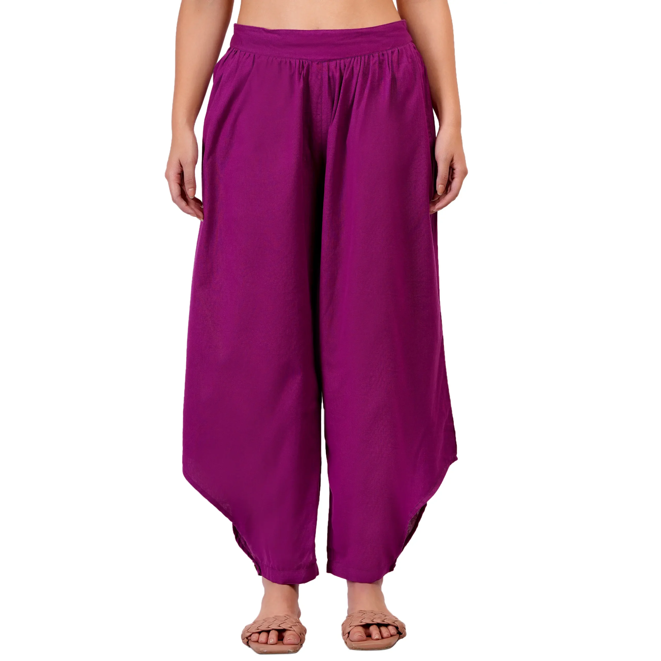 Mrima Yoga pant with pockets organic cotton | Lilac - Image 1