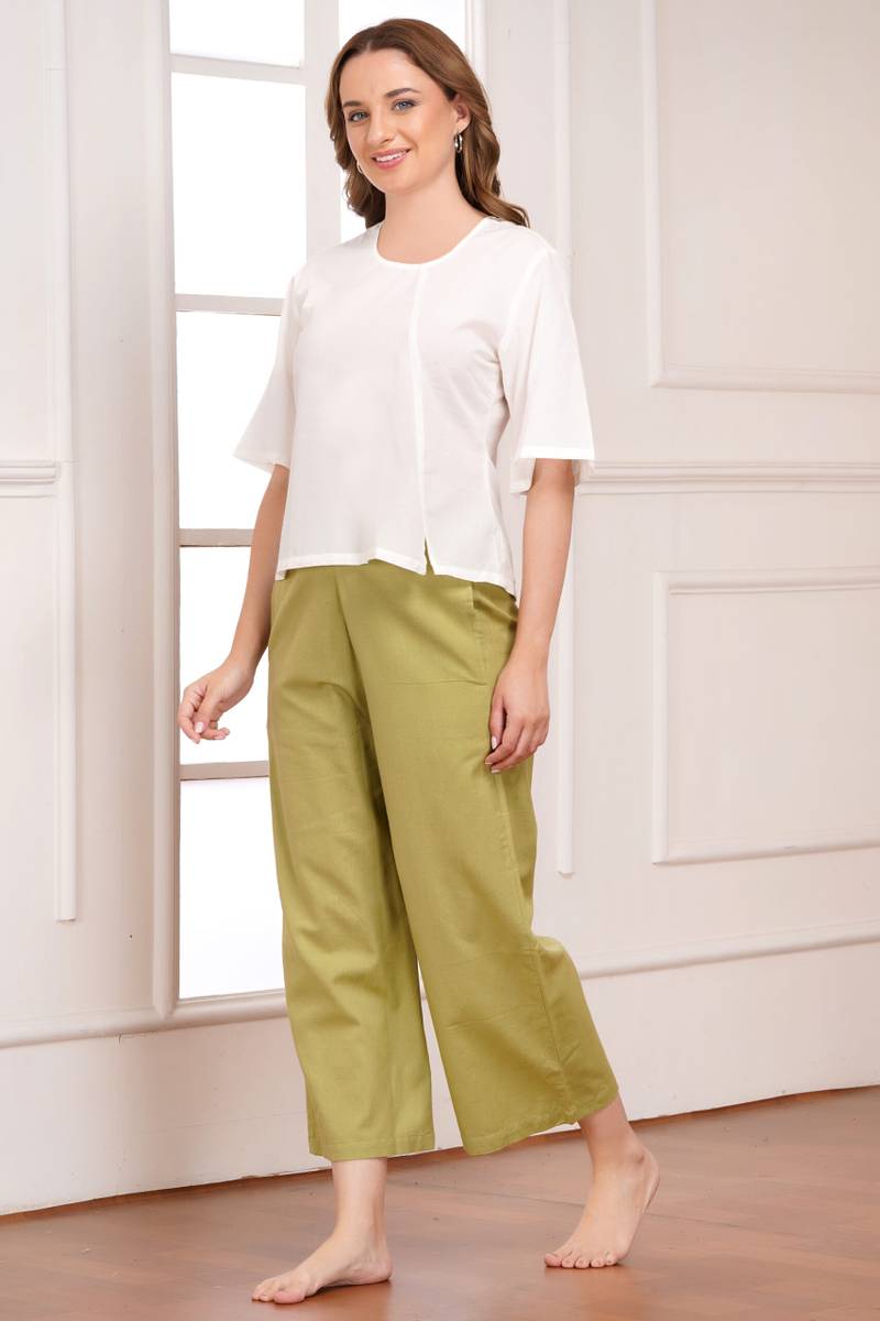 DSC05318 Mallika | Mrima Yoga Set organic cotton with pockets - Image 1