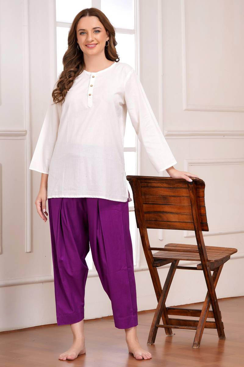 Dhatura | Mrima Yoga Set organic cotton with pockets - Image 1